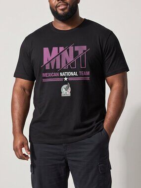 NWOT | Tultex Mexican National Team (MNT) Official Graphic T-Shirt | Black | XL